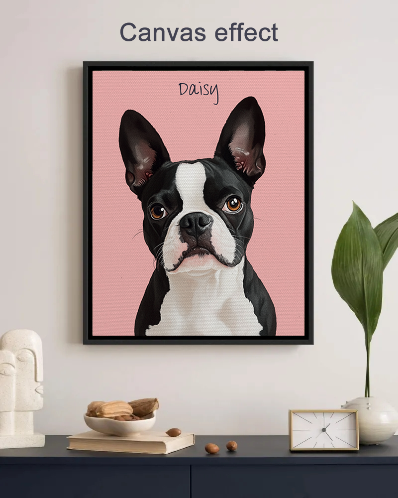 Pet Portrait,Custom Pet Portrait,Pet painting personalized,Dog Portrait,Digital hand-drawn style #SZ01